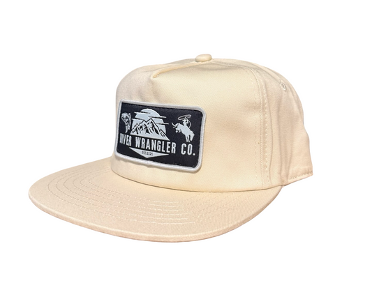 Flat Brim / RWC Woven Patch / Stone