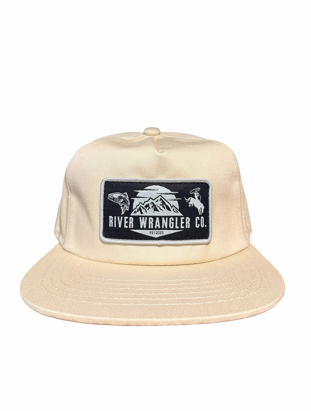 Flat Brim / RWC Woven Patch / Stone