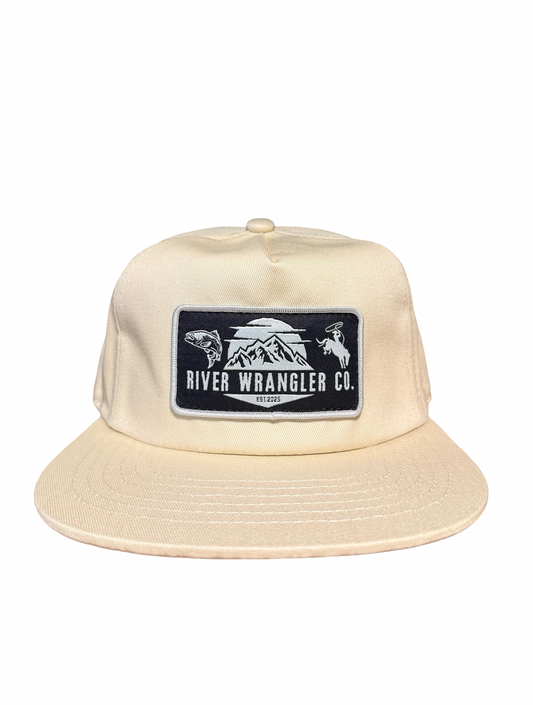 Flat Brim / RWC Woven Patch / Stone
